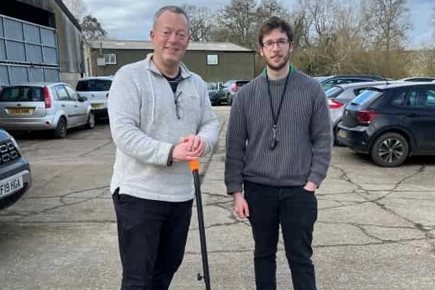 Magnetic Sweeper Nails Deflating Car Park Issues