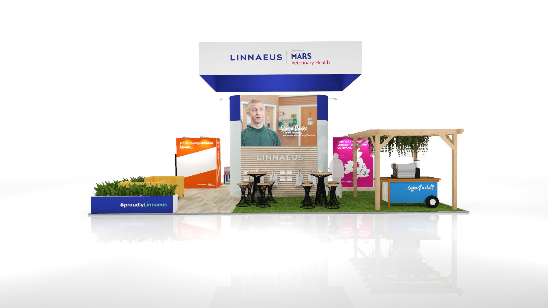 Linnaeus unveils its stand for the London Vet Show